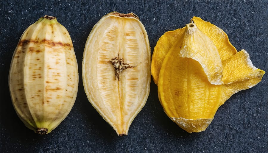 Various organic materials used as natural sources of potassium for plants
