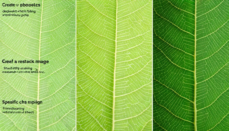 Examples of leaf damage caused by common garden pests